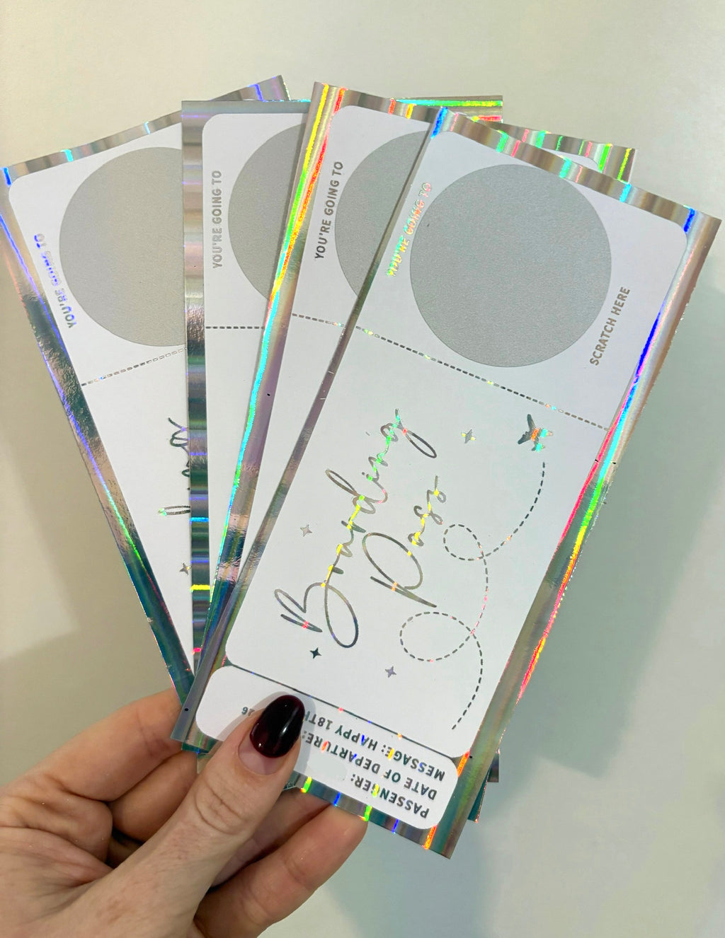 Tickets & Scratch Reveals