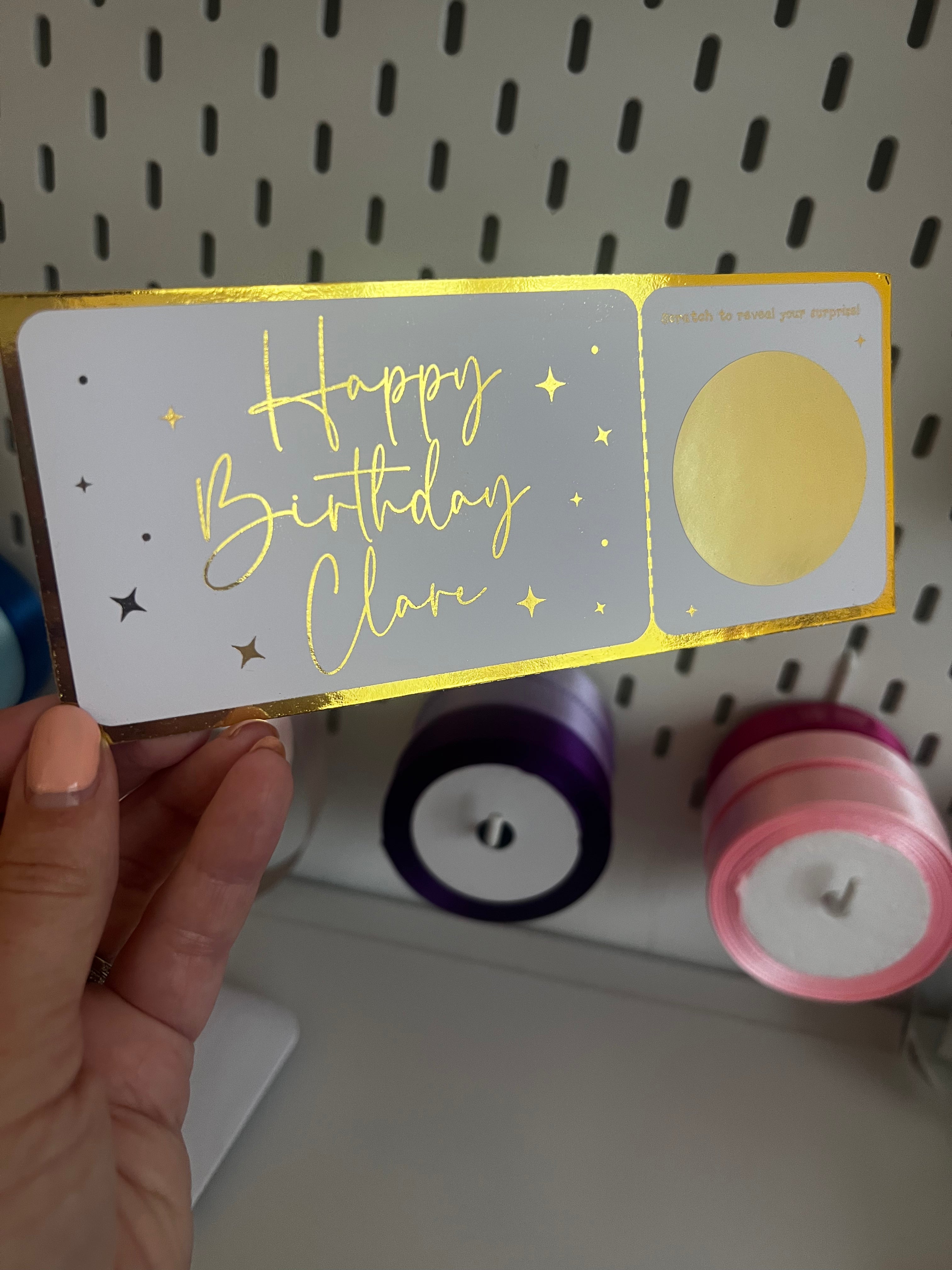 Tickets & Scratch Reveals